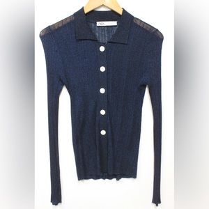 ZARA Sparkle Blouse